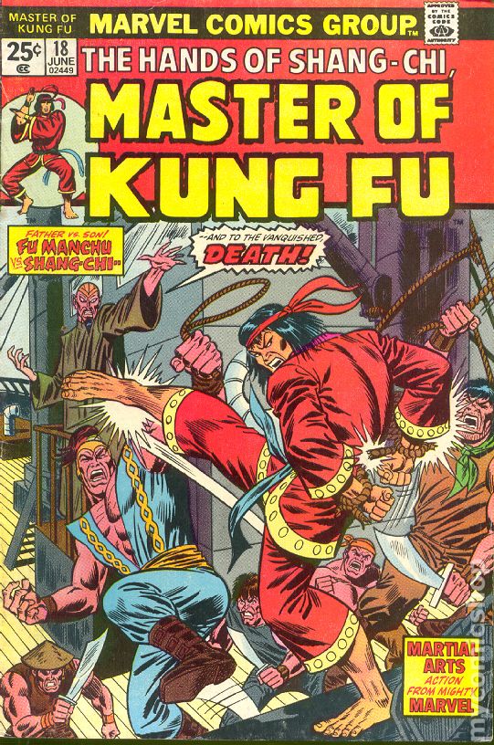 old shang chi comics